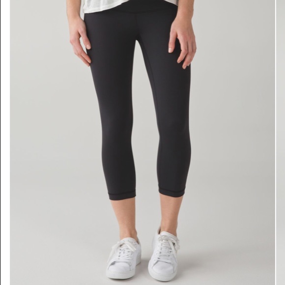 NWT lululemon Wunder Under Crop hi-rise luxtreme - Picture 3 of 7